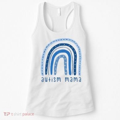Autism Mama Rainbow Awareness Women's Tank Top