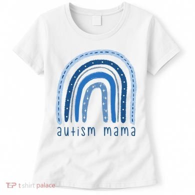 Autism Mama Rainbow Awareness Women's T-Shirt