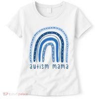 Autism Mama Rainbow Awareness Women's T-Shirt thumb 0