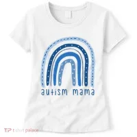 Autism Mama Rainbow Awareness Women's T-Shirt thumb 0