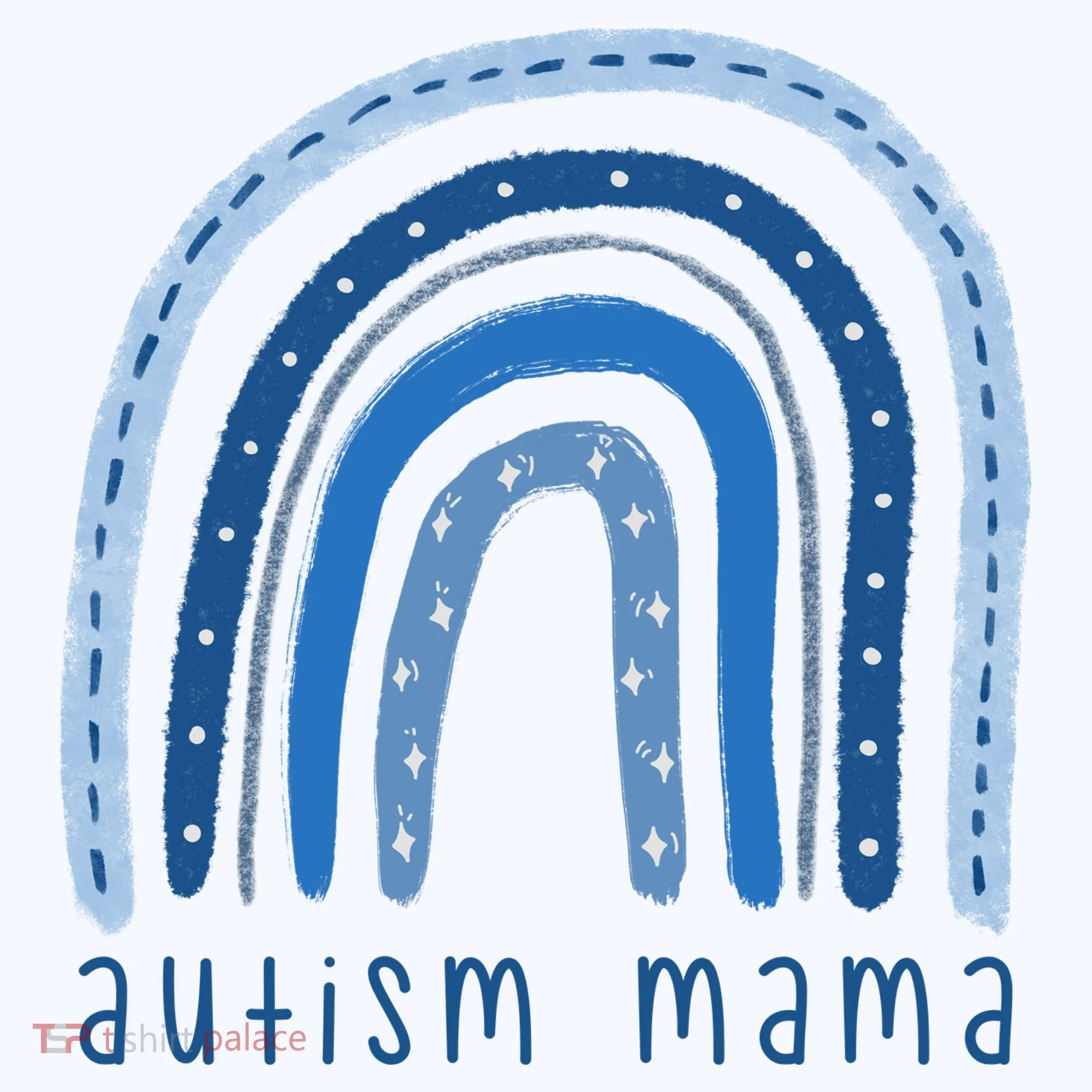 Autism Mama Rainbow Awareness Women's T-Shirt