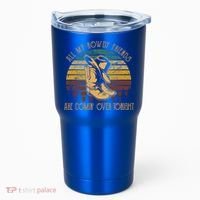 All My Rowdy Friends Are Comin' Over Tonight Retro Boots Hat Tumbler thumb 0