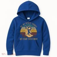 All My Rowdy Friends Are Comin' Over Tonight Retro Boots Hat Kids Hoodie thumb 0