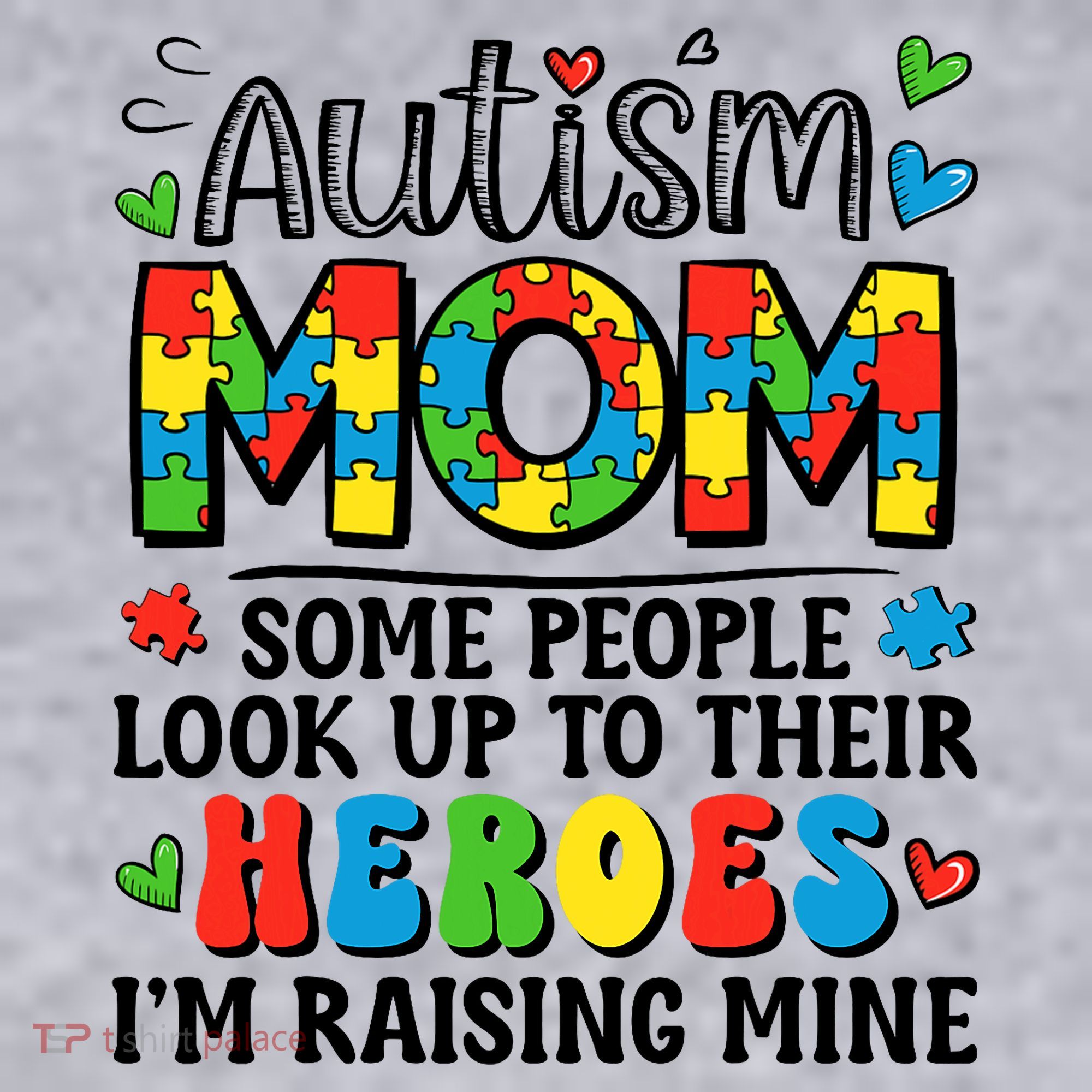 Autism Mom Raising Hero Groovy Autism Awareness   Women's Sweatshirt