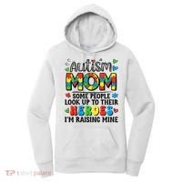 Autism Mom Raising Hero Groovy Autism Awareness   Women's Hoodie thumb 0