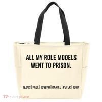 All My Role Models Went To Prison Jesus Paul Joseph Tote Bag thumb 0