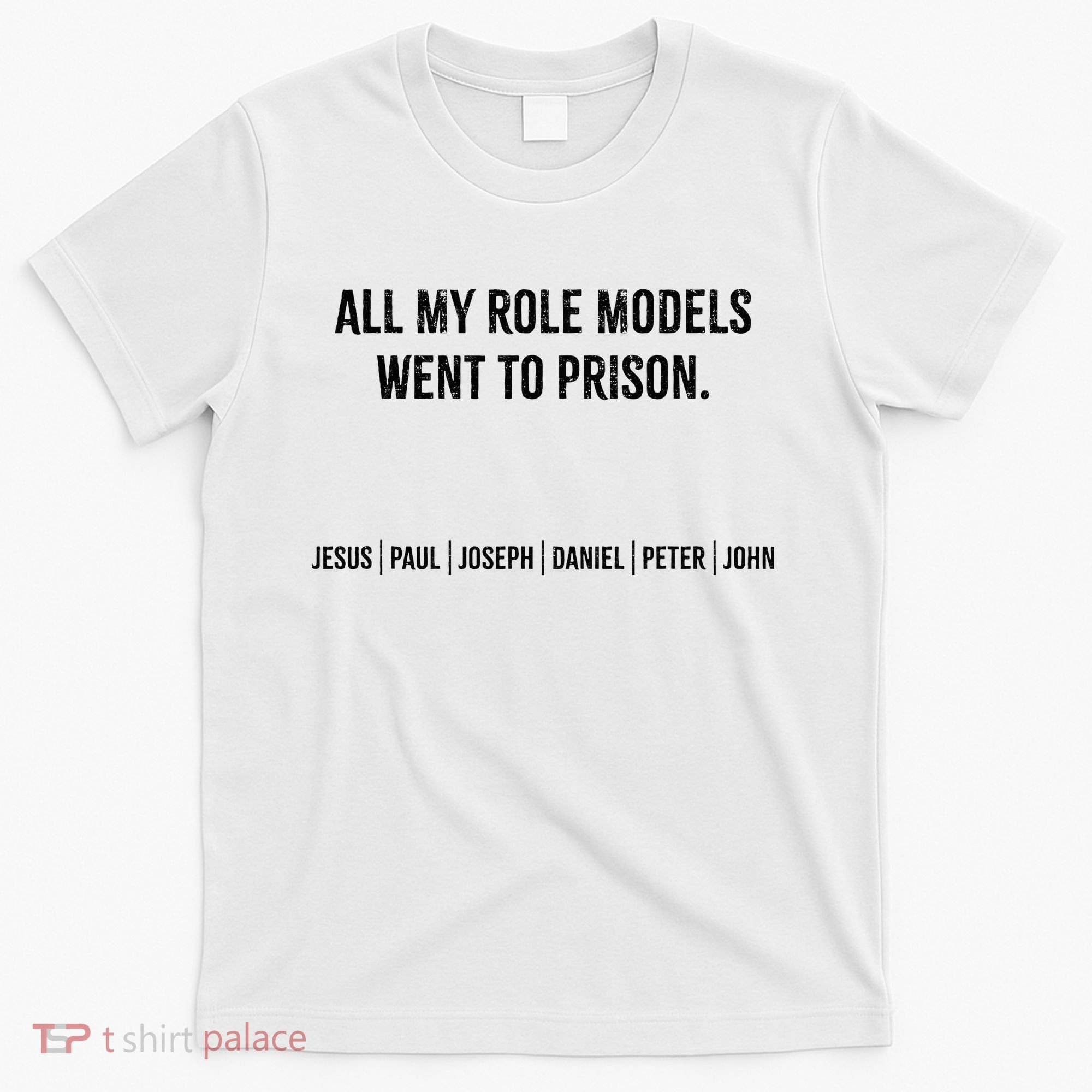 All My Role Models Went To Prison Jesus Paul Joseph T-Shirt