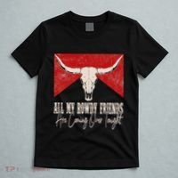 All My Rowdy Friends Are Coming Over Tonight West Mountains T-Shirt thumb 5