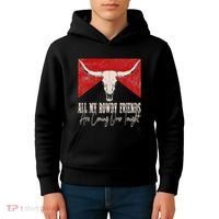 All My Rowdy Friends Are Coming Over Tonight West Mountains Kids Hoodie thumb 4