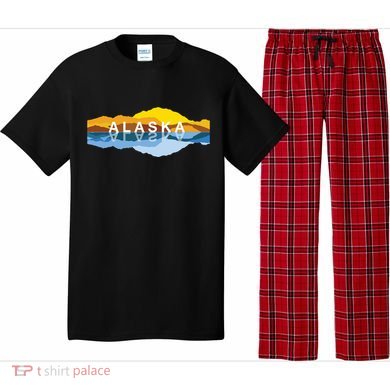 Alaska Mountain Reflections Denali Mountain Souvenir Pajama Set