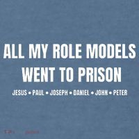 All My Role Models Went To Prison Jesus Paul Joseph Daniel Peter John Comfort Colors Garment-Dyed Hooded Sweatshirt thumb 2