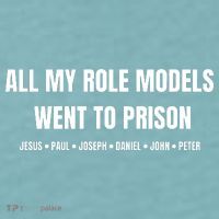 All My Role Models Went To Prison Jesus Paul Joseph Daniel Peter John Sueded Cloud Jersey T-Shirt thumb 2