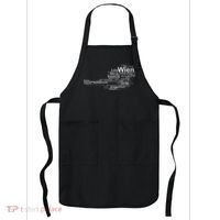 Austria Map Silhouette Cities Towns Travel Vacation Vienna Apron thumb 0