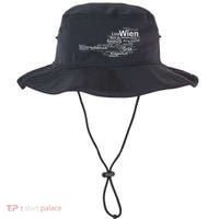 Austria Map Silhouette Cities Towns Travel Vacation Vienna Bucket Hat thumb 0