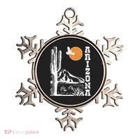 Arizona Mountain Sedona Desert Sun And Cactus Ornament thumb 0