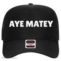AYE MATEY SHIRT - I'm 80 years tee - 80th birthday tshirt Hat thumb 0