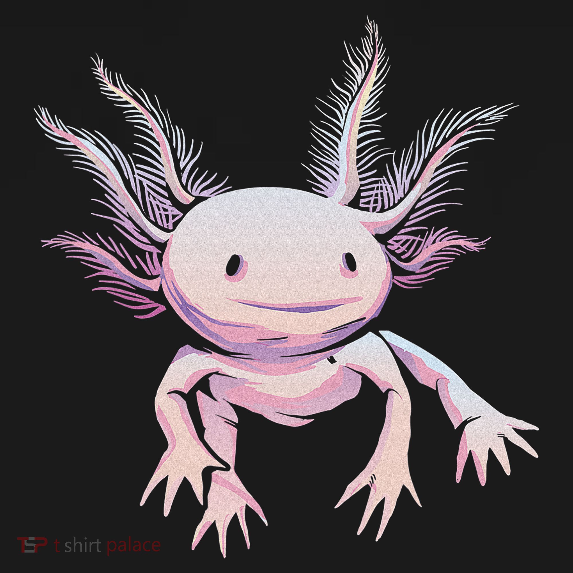 Axolotl Mexican Salamander Drawing Lizard Realistic Axolotl  Doggie Tank