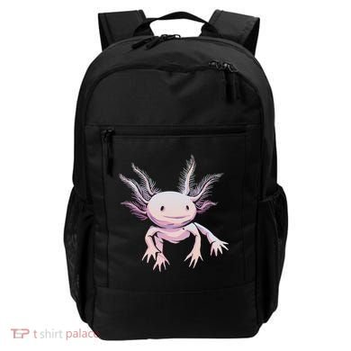 Axolotl Mexican Salamander Drawing Lizard Realistic Axolotl  Backpack