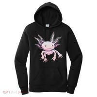 Axolotl Mexican Salamander Drawing Lizard Realistic Axolotl  Women's Hoodie thumb 0