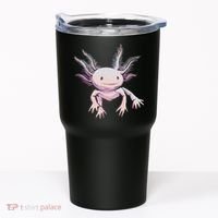 Axolotl Mexican Salamander Drawing Lizard Realistic Axolotl  Tumbler thumb 0