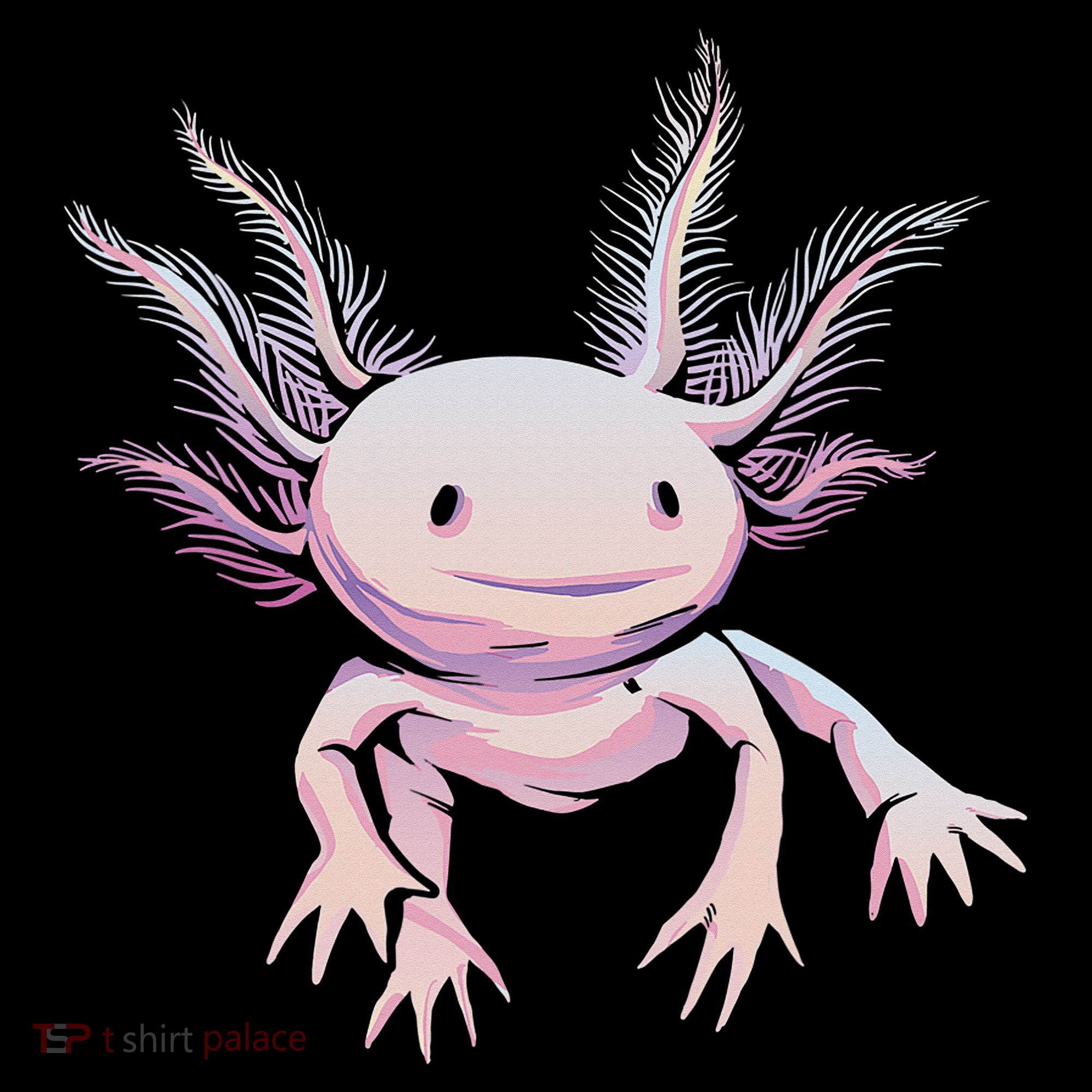 Axolotl Mexican Salamander Drawing Lizard Realistic Axolotl  Mousepad