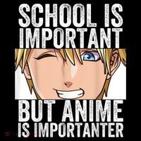 Anime Merch School Is Important But Anime Is Importanter Coffee Mug thumb 5