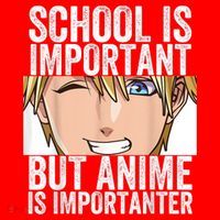 Anime Merch School Is Important But Anime Is Importanter Santa Hat thumb 1
