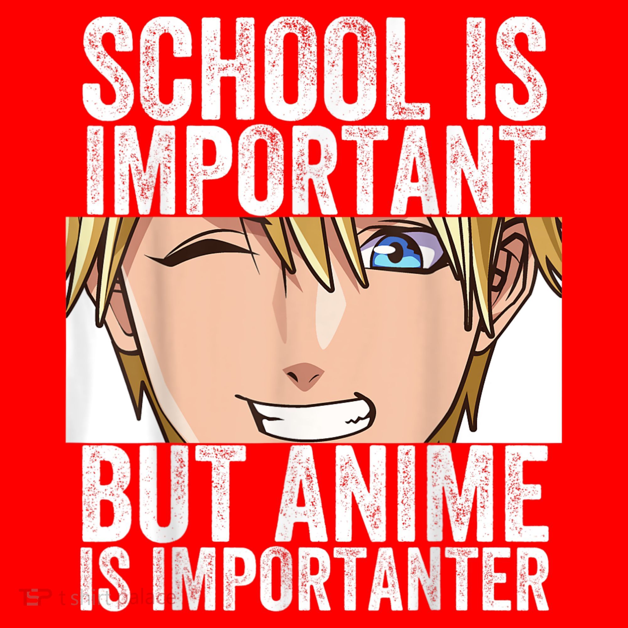 Anime Merch School Is Important But Anime Is Importanter Santa Hat