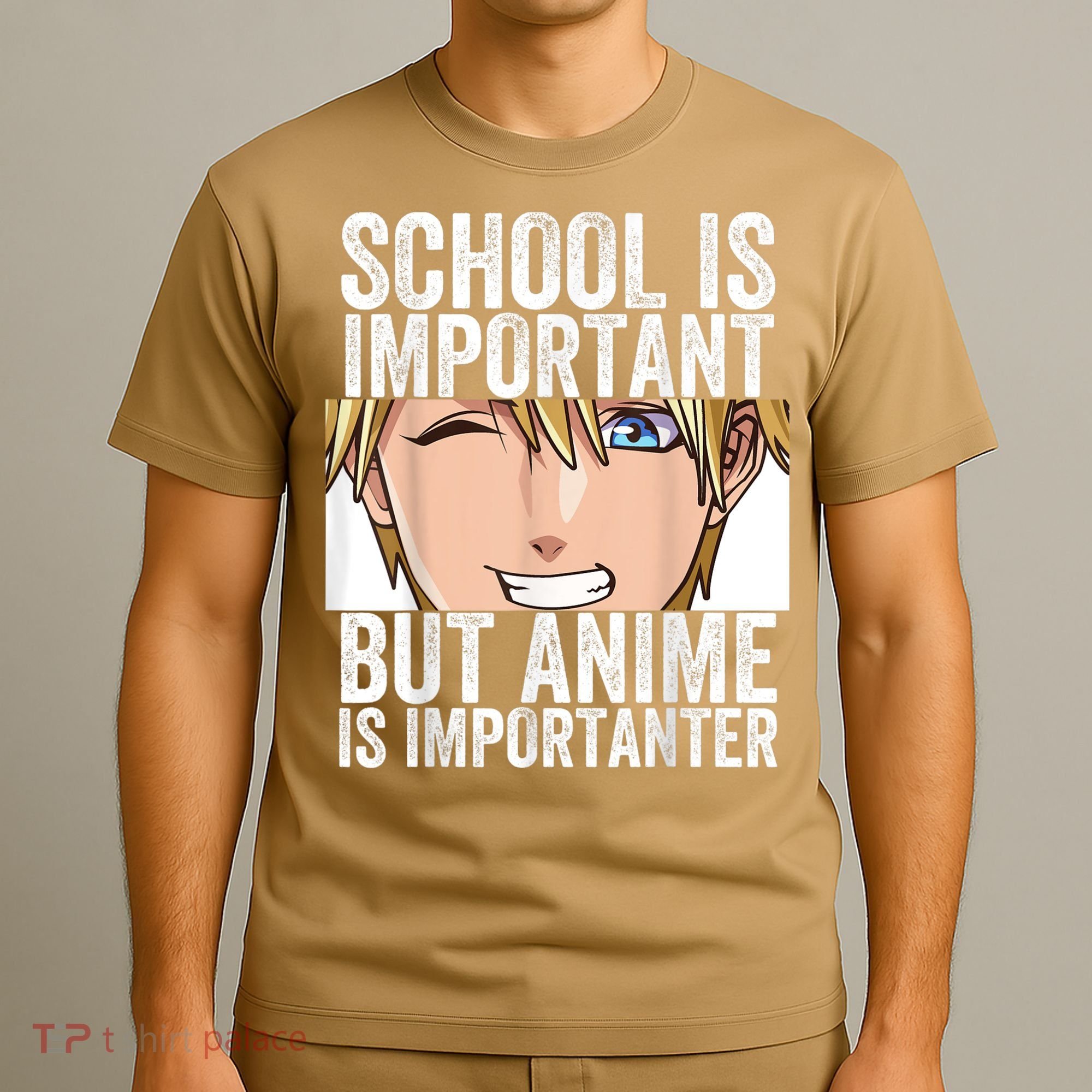 Anime Merch School Is Important But Anime Is Importanter T-Shirt