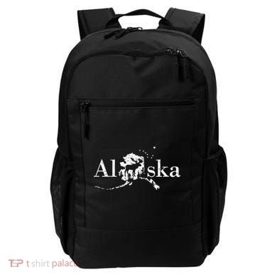 Alaska Map State Backpack