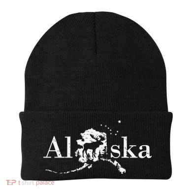 Alaska Map State Beanie
