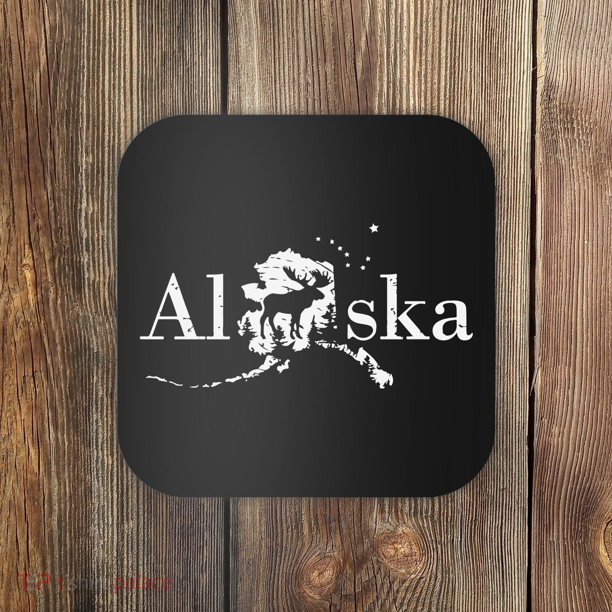 Alaska Map State Coaster
