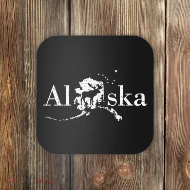 Alaska Map State Coaster