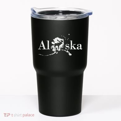 Alaska Map State Tumbler