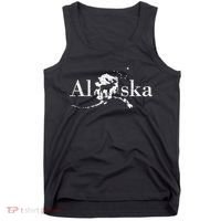Alaska Map State Tank Top thumb 0