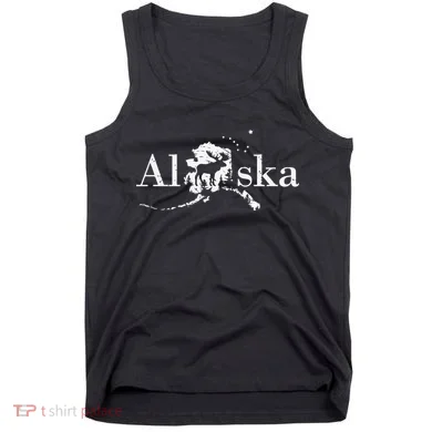 Alaska Map State Tank Top