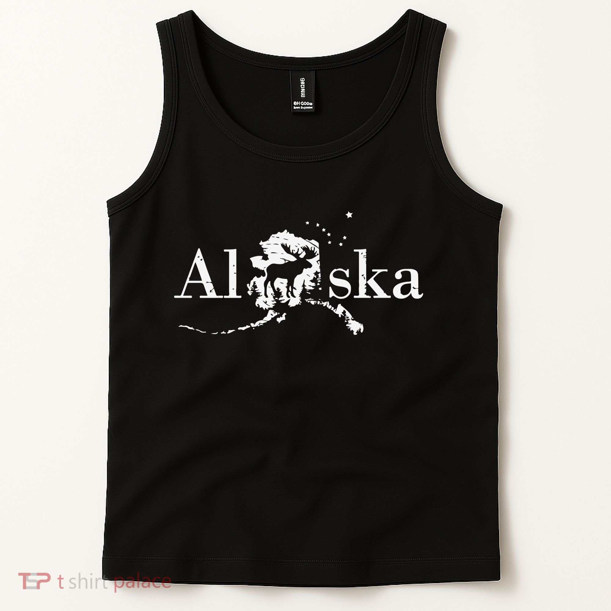 Alaska Map State Tank Top