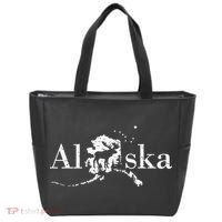 Alaska Map State Tote Bag thumb 0