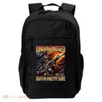 Autism Meme Skeleton Tism Undiagnosed But Im Pretty Sure Cool Gift Backpack thumb 0
