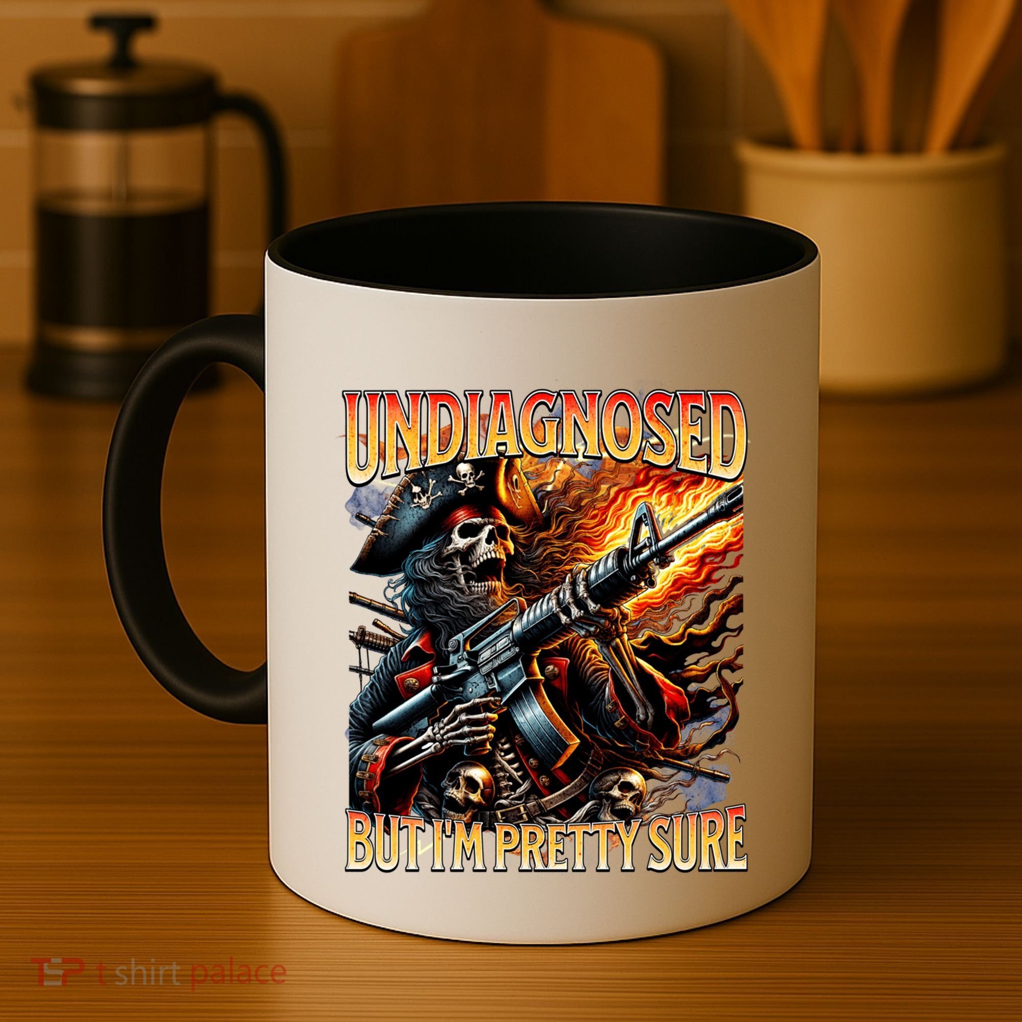 Autism Meme Skeleton Tism Undiagnosed But Im Pretty Sure Cool Gift Coffee Mug