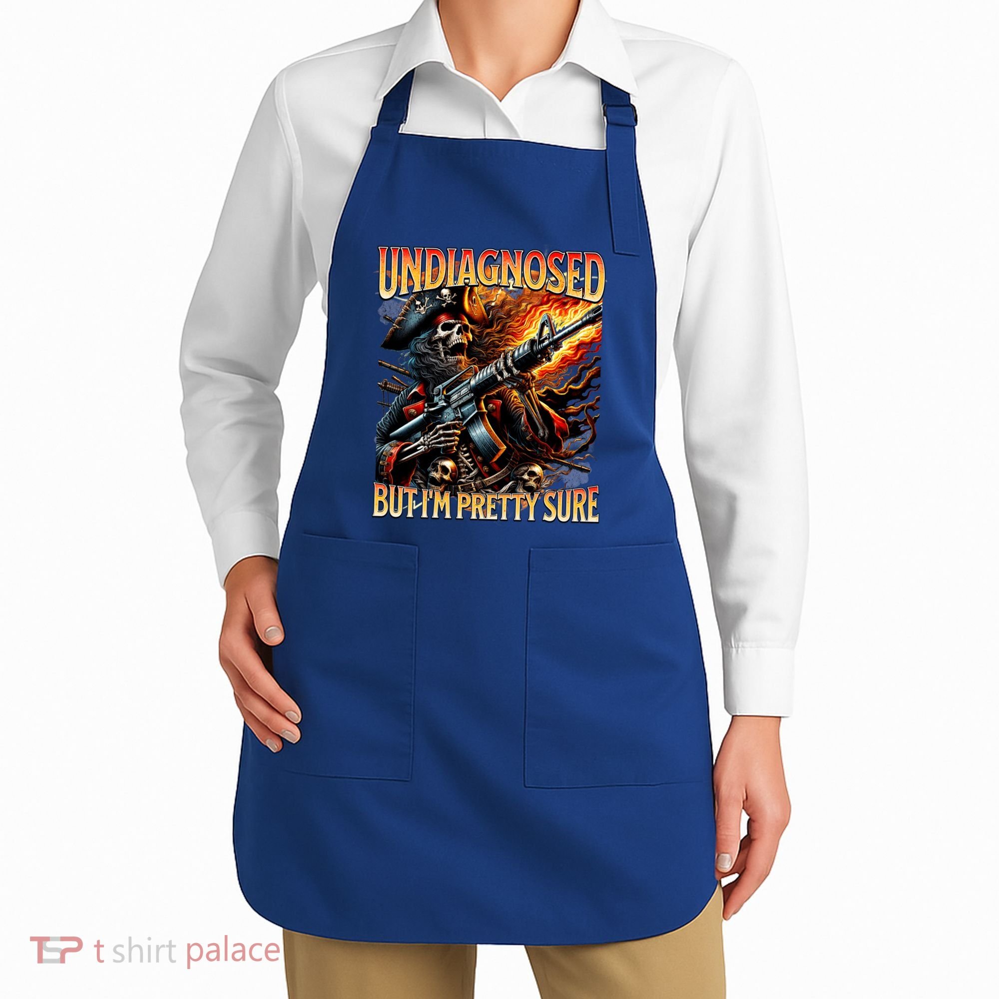 Autism Meme Skeleton Tism Undiagnosed But Im Pretty Sure Cool Gift Apron