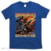 Autism Meme Skeleton Tism Undiagnosed But Im Pretty Sure Cool Gift T-Shirt thumb 0