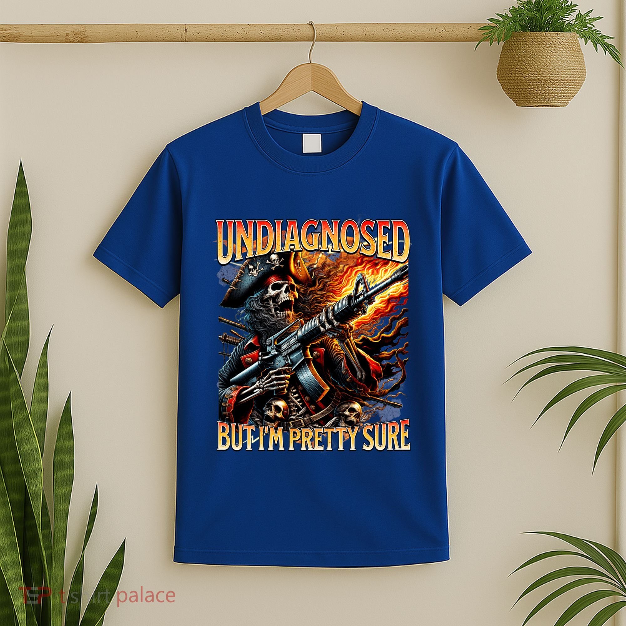 Autism Meme Skeleton Tism Undiagnosed But Im Pretty Sure Cool Gift T-Shirt