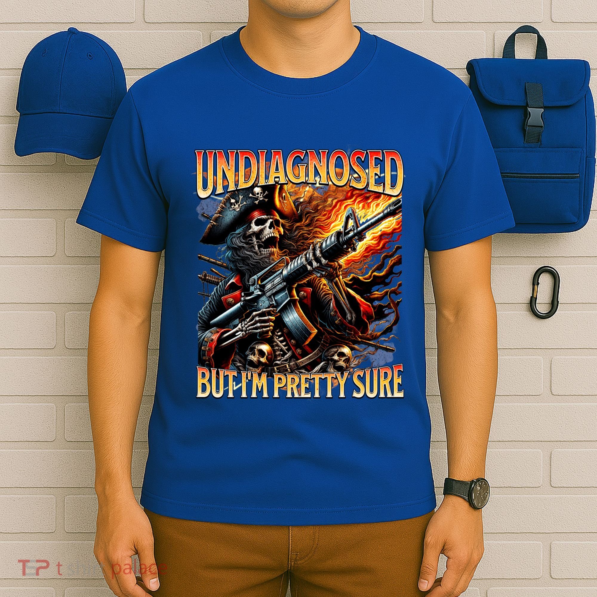 Autism Meme Skeleton Tism Undiagnosed But Im Pretty Sure Cool Gift T-Shirt