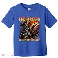 Autism Meme Skeleton Tism Undiagnosed But Im Pretty Sure Cool Gift Toddler T-Shirt thumb 0