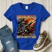 Autism Meme Skeleton Tism Undiagnosed But Im Pretty Sure Cool Gift Women's T-Shirt thumb 3