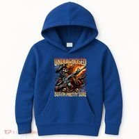 Autism Meme Skeleton Tism Undiagnosed But Im Pretty Sure Cool Gift Kids Hoodie thumb 0