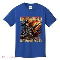 Autism Meme Skeleton Tism Undiagnosed But Im Pretty Sure Cool Gift Kids T-Shirt thumb 0