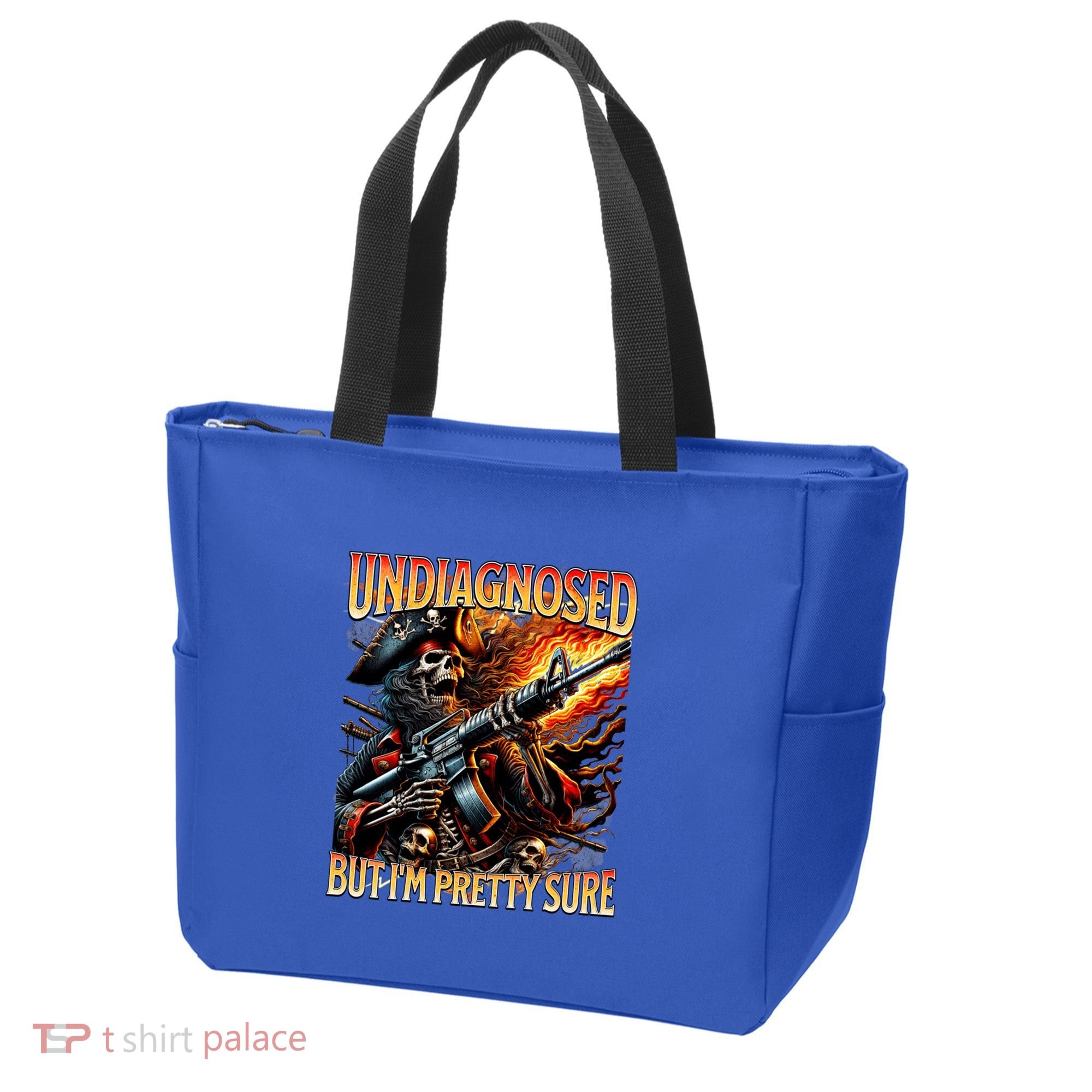 Autism Meme Skeleton Tism Undiagnosed But Im Pretty Sure Cool Gift Tote Bag