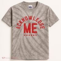 Acknowledge Me Sports Competition Kids Tie-Dye T-Shirt thumb 0